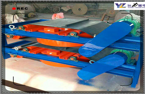 河南風冷自卸式電磁除鐵器