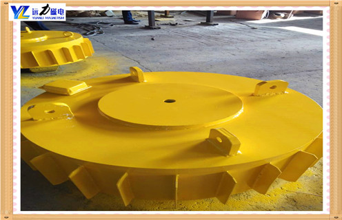 盤式電磁除鐵器安裝效果 盤式電磁除鐵器安裝效果