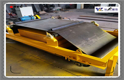 電磁除鐵器，風(fēng)冷式電磁除鐵器，電磁除鐵器價(jià)格，山東臨朐風(fēng)冷式電磁除鐵器價(jià)格