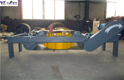 電磁除鐵器，深圳帶式電磁式除鐵器_國(guó)家標(biāo)準(zhǔn)_深圳帶式電磁式除鐵器配件_型號(hào)及工作視頻 