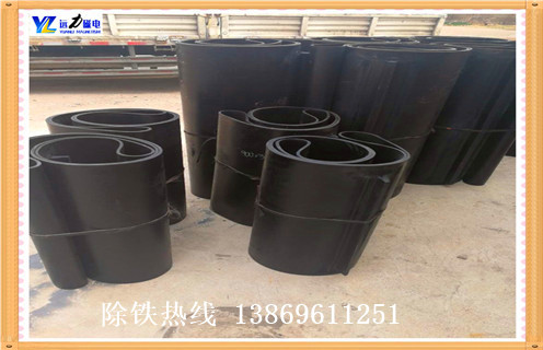 運(yùn)輸皮帶除鐵器，山東運(yùn)輸皮帶安裝除鐵器調(diào)整方法_山東運(yùn)輸皮帶安裝除鐵器跑偏原因及如何調(diào)_刮板價格