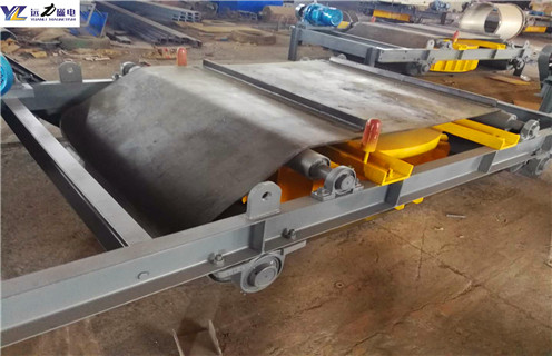 帶式強磁除鐵器，帶式強磁永磁除鐵器工作原理工作原理_帶式強磁永磁除鐵器工作原理構造選型_廠家