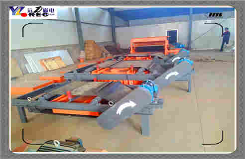 皮帶式除鐵器，福建皮帶式除鐵器工作原理調(diào)整方法_福建皮帶式除鐵器工作原理跑偏原因及如何調(diào)_刮板價(jià)格