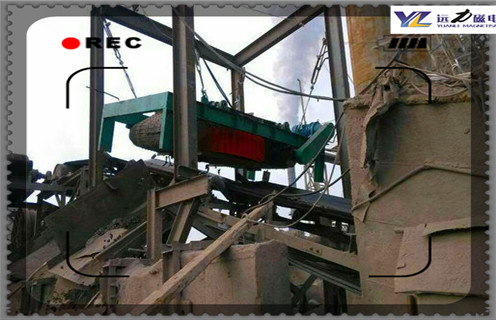 帶式除鐵器，河北帶式輸送機(jī)布置除鐵器_帶式強(qiáng)磁河北帶式輸送機(jī)布置除鐵器工作原理構(gòu)造選型_廠家 