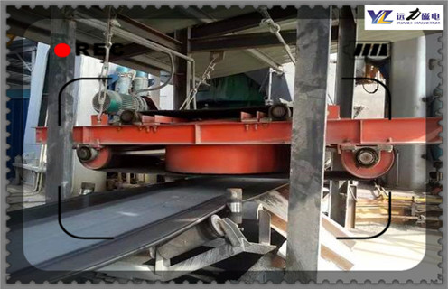 自卸式電磁除鐵器，新疆自冷自卸式電磁除鐵器_技術(shù)參數(shù)_新疆自冷自卸式電磁除鐵器工作原理_國家標(biāo)準(zhǔn)生產(chǎn)廠家 