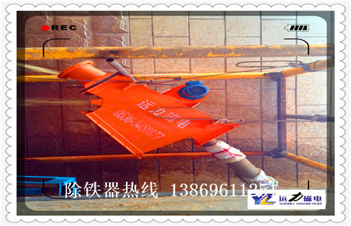 永磁液體管道除鐵器，安徽永磁液體管道式除鐵器_遠(yuǎn)力安徽永磁液體管道式除鐵器12000高斯_可定制工作原理_安裝示意圖