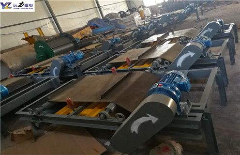 電磁自卸式除鐵器，甘肅電磁自卸式除鐵器設(shè)計_甘肅電磁自卸式除鐵器設(shè)計廠家配件_型號及工作視頻