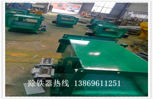 管道式永磁自卸式除鐵器，青海管道式永磁自動除鐵器方案_遠力青海管道式永磁自動除鐵器方案應用安裝示意圖型12000高斯_可定制工作原理