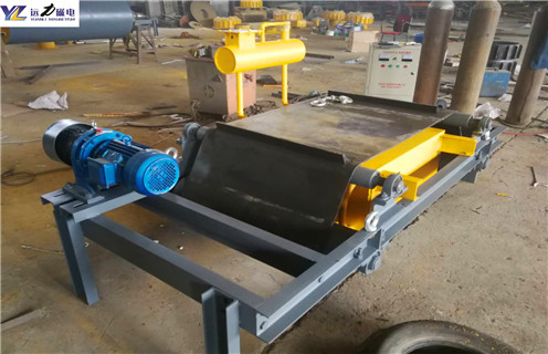 電磁自卸式除鐵器，遼寧電磁自卸式除鐵器懸掛式_遼寧電磁自卸式除鐵器懸掛式廠家配件_型號及工作視頻