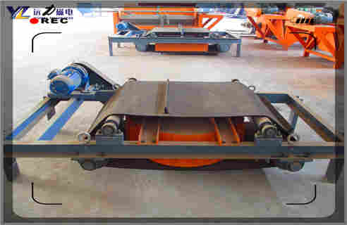 自卸式電磁除鐵器，陜西自卸式電磁除鐵器配件_陜西自卸式電磁除鐵器配件安裝效果接線原理圖工作原理及內(nèi)部結(jié)構(gòu)