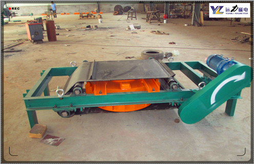 電磁自卸式除鐵器，陜西電磁自卸式除鐵器型號(hào)_陜西電磁自卸式除鐵器型號(hào)保養(yǎng)廠家配件_型號(hào)及工作視頻 