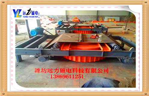 油冷電磁自卸除鐵器，江西RCDF電磁油冷自卸式除鐵器及安裝高度要求_江西RCDF電磁油冷自卸式除鐵器設(shè)備不卸料怎么回事，如何清理及接線