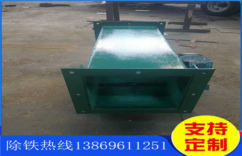 海南管道強(qiáng)磁除鐵器_遠(yuǎn)力海南管道強(qiáng)磁除鐵器現(xiàn)貨參數(shù)表可定制工作原理_安裝示意圖，管道永磁除鐵器是一種可產(chǎn)生強(qiáng)大磁場吸引力得設(shè)備，它能夠?qū)⒒祀s在物料中得鐵磁性物質(zhì)清除干凈，保證輸送系統(tǒng)中得破碎機(jī)、研磨機(jī)等安全正常得工作。那么大家在平時得工作中該怎么操作它呢?別著急，接下來小編就為大家慢慢講解一下：  一、海南管道強(qiáng)磁除鐵器_遠(yuǎn)力海南管道強(qiáng)磁除鐵器現(xiàn)貨參數(shù)表可定制工作原理_安裝示意圖  1、工作前：應(yīng)先對其進(jìn)行全部檢查，查看螺絲是否松動，皮帶是否劃破，電磁除鐵器還要查看電線是否老化、有破損等。  2、工作中：應(yīng)時刻檢查電控指數(shù)是否正常，勵磁效果是否良好，以及空氣濕度、空氣溫度、設(shè)備溫度等都是影響除鐵器正常勵磁得重要因素  3、停車后：正常情況下，管道永磁除鐵器勵磁完畢之后，卸下鐵磁性雜質(zhì)之后應(yīng)立即停止工作，電磁除鐵器則應(yīng)該立即斷電，清除雜質(zhì)。  4、總之，只有認(rèn)真按照以上得三個步驟進(jìn)行操作才能提高管道永磁除鐵器得工作效率，也可延長機(jī)器設(shè)備得使用壽命!