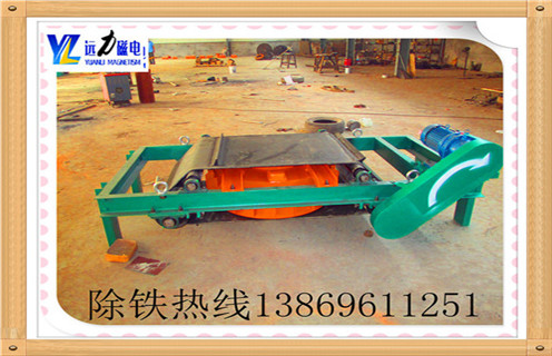 輸送帶除鐵器，廣西輸送帶用除鐵器-磁性礦廣西輸送帶用除鐵器型號表_磁場強(qiáng)度標(biāo)準(zhǔn)范圍